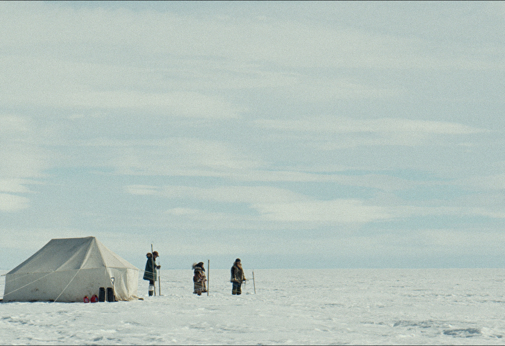 Still frame from The Grizzlies, cinematography by Jim Denault, ASC