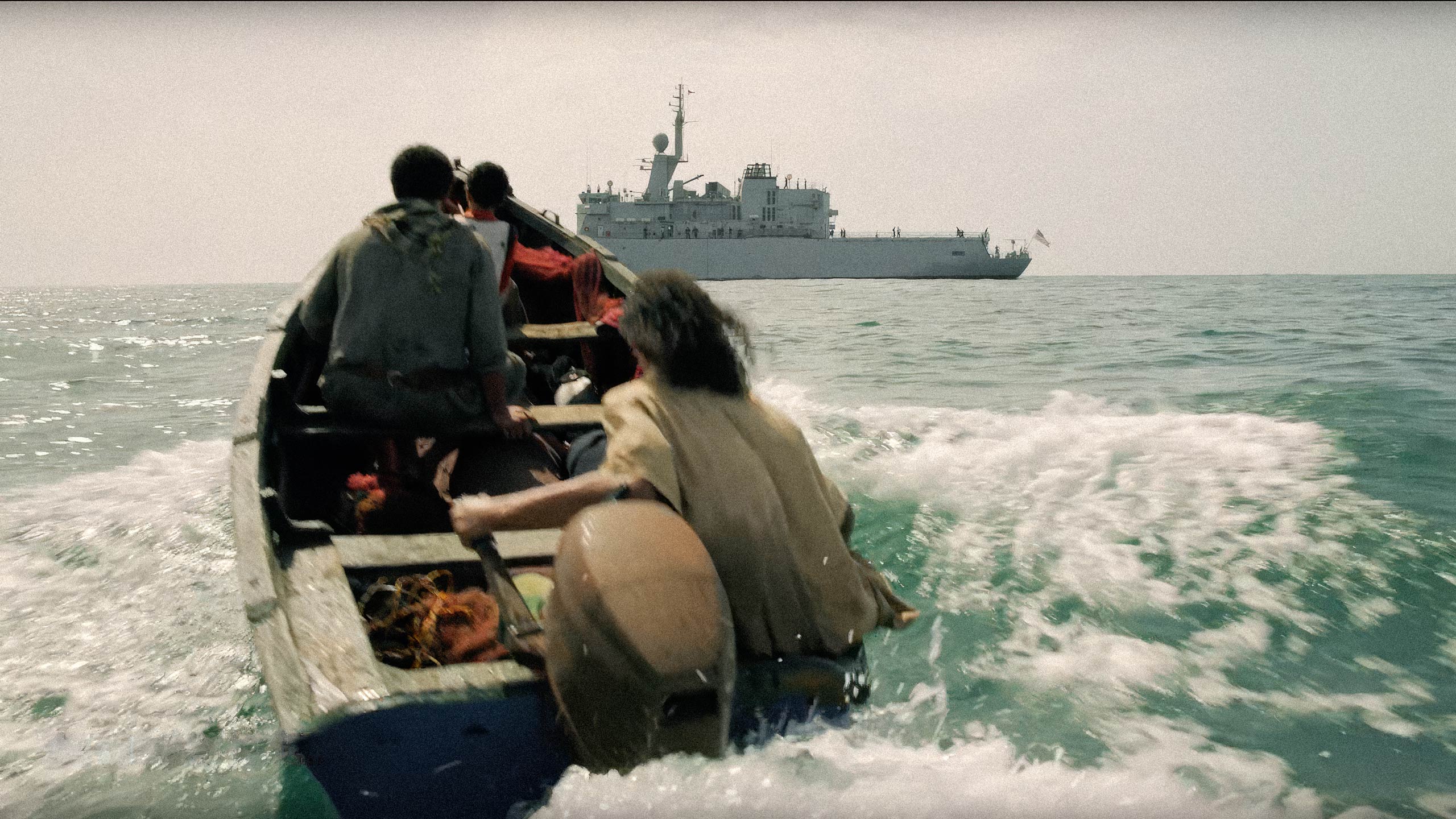 Still frame from The Looming Tower (Hulu), cinematography by Jim Denault, ASC